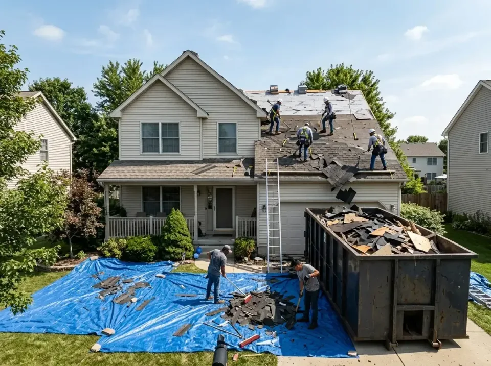 roof-replacement-debris-remova-004 — frequently asked questions, Cheapest Dumpster Rentals in Crandall, TX